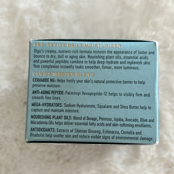NIB Sealed Olga Lorencin Skin Care Pep-Revive Daily Moisturizer - Picture 7 of 9